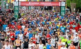 photo Marathon starting line