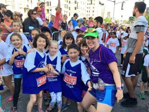 Kids Run Ottawa take part in the 2017 Scotiabank Kids Marathon