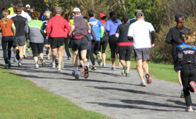 Cross Country racing in fall