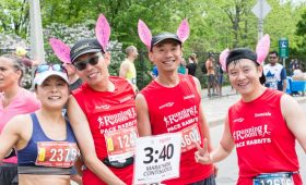 Running Room Pace Bunnies, Tamarack Ottawa Race Weekend