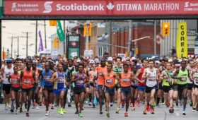 Scotiabank Ottawa Marathon start line