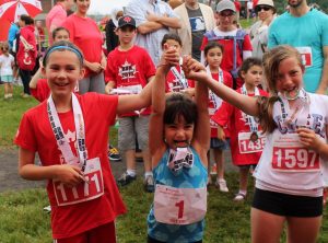 Canada Day Road Races for kids