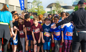 Ottawa Kids Marathon startline