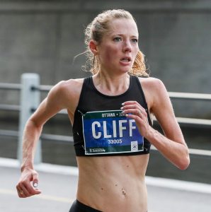 Rachel Cliff ran the Ottawa 10K in 2018